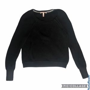 Victoria’s Secret Knitted Black zipper sweater